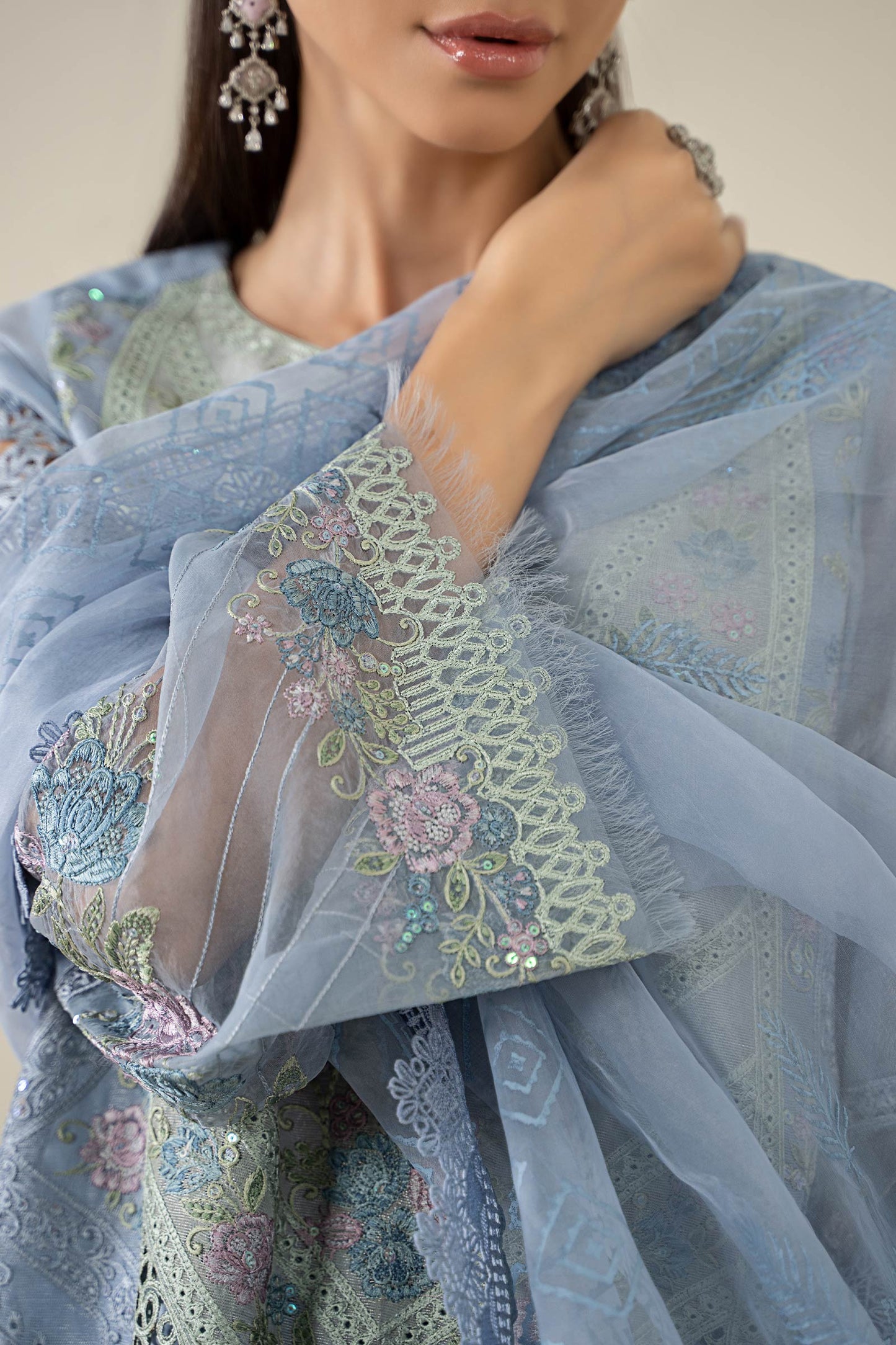 3 Piece Embroidered Masoori Lawn Suit