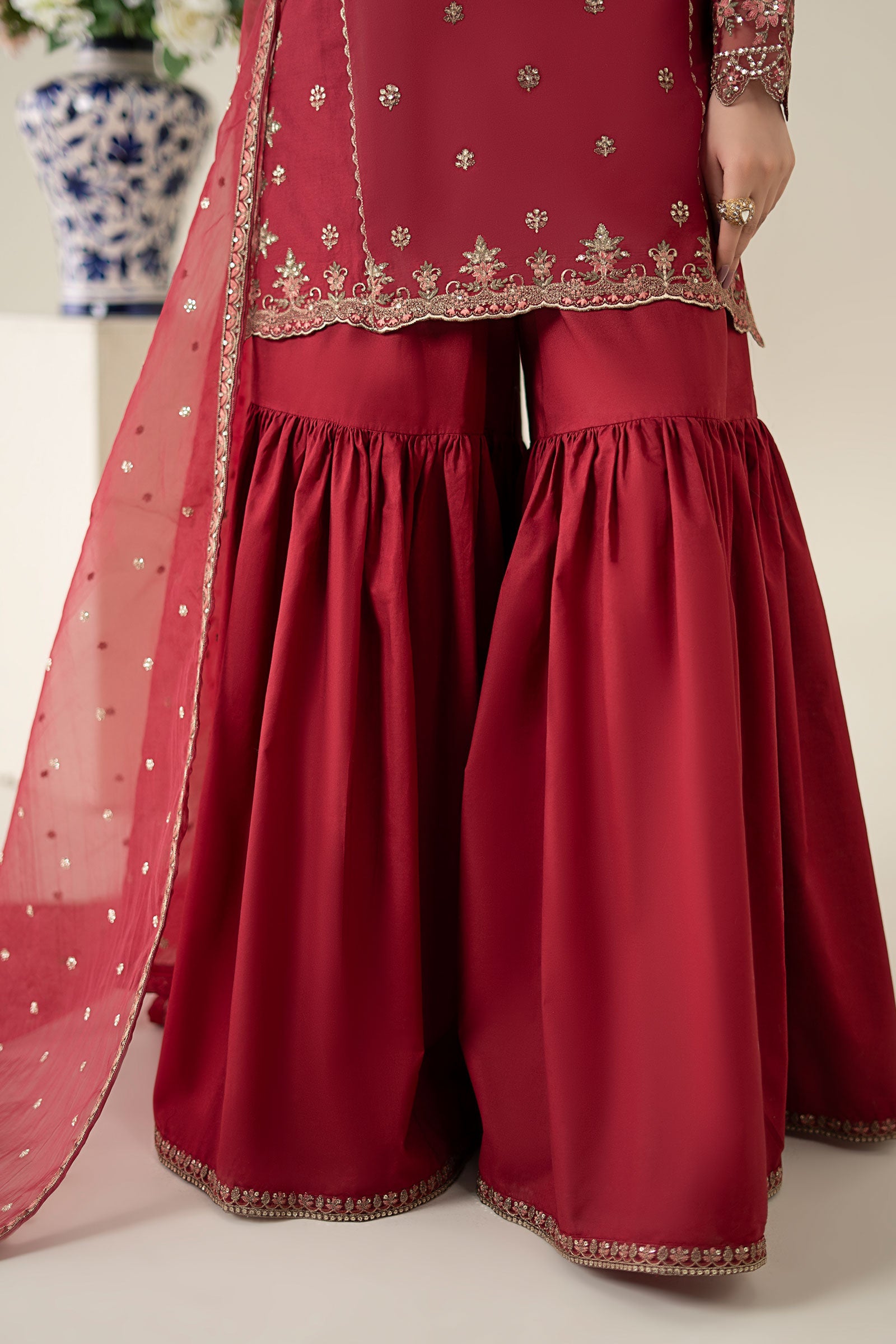3 Piece Embroidered Lawn Suit