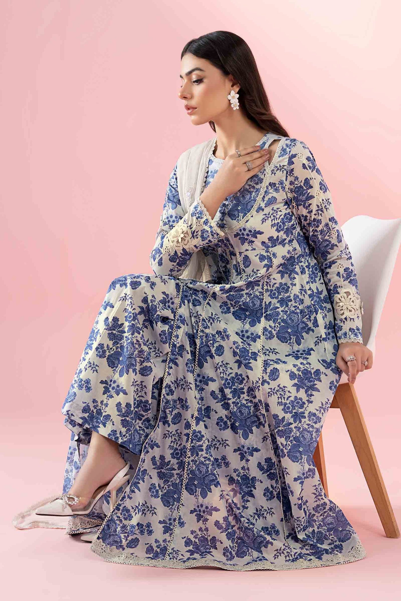 3 Piece Printed Lawn Suit