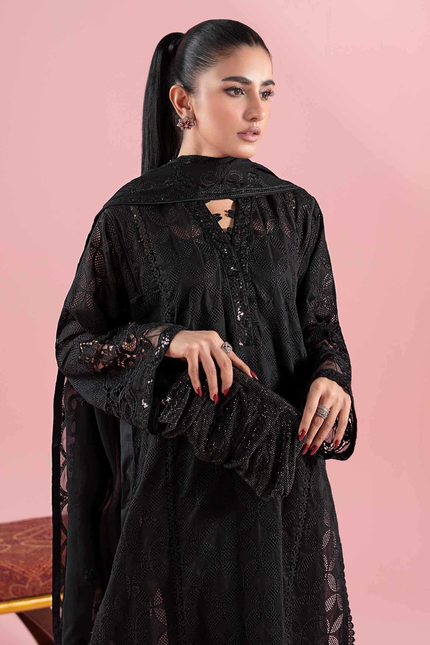 3 Piece Embroidered Lawn Suit