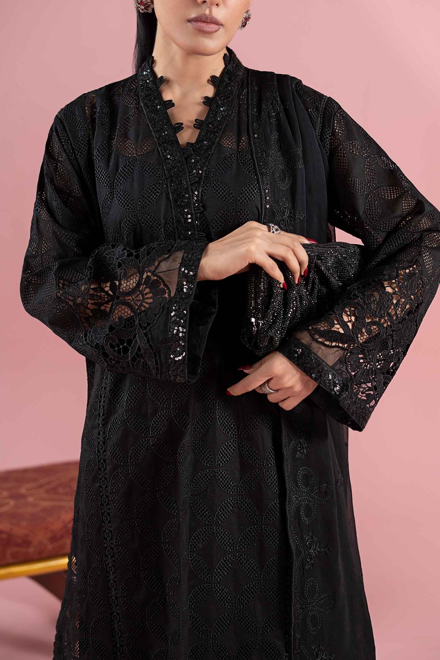 3 Piece Embroidered Lawn Suit