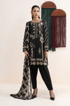 3 Piece Embroidered Dobby Lawn Suit