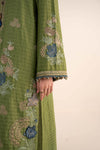 3 Piece Embroidered Dobby Jacquard Suit