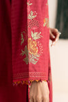 3 Piece Embroidered Dobby Jacquard Suit