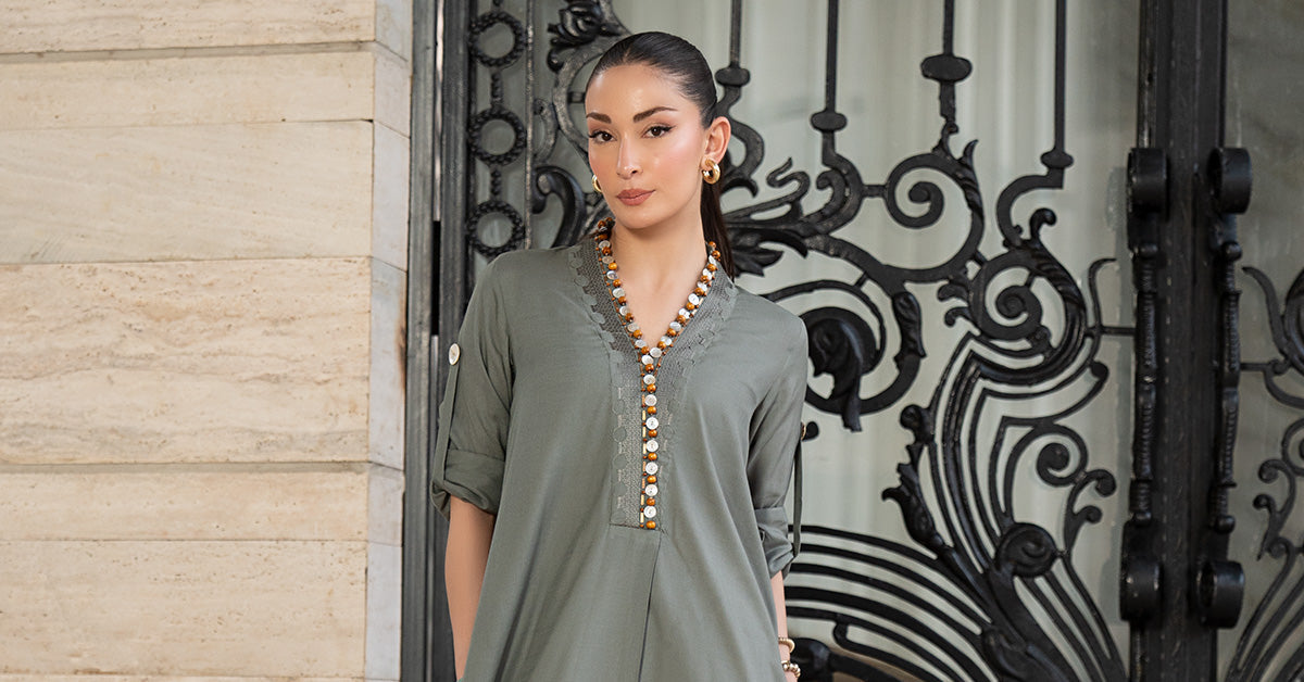 2 Piece Embroidered Lawn Suit
