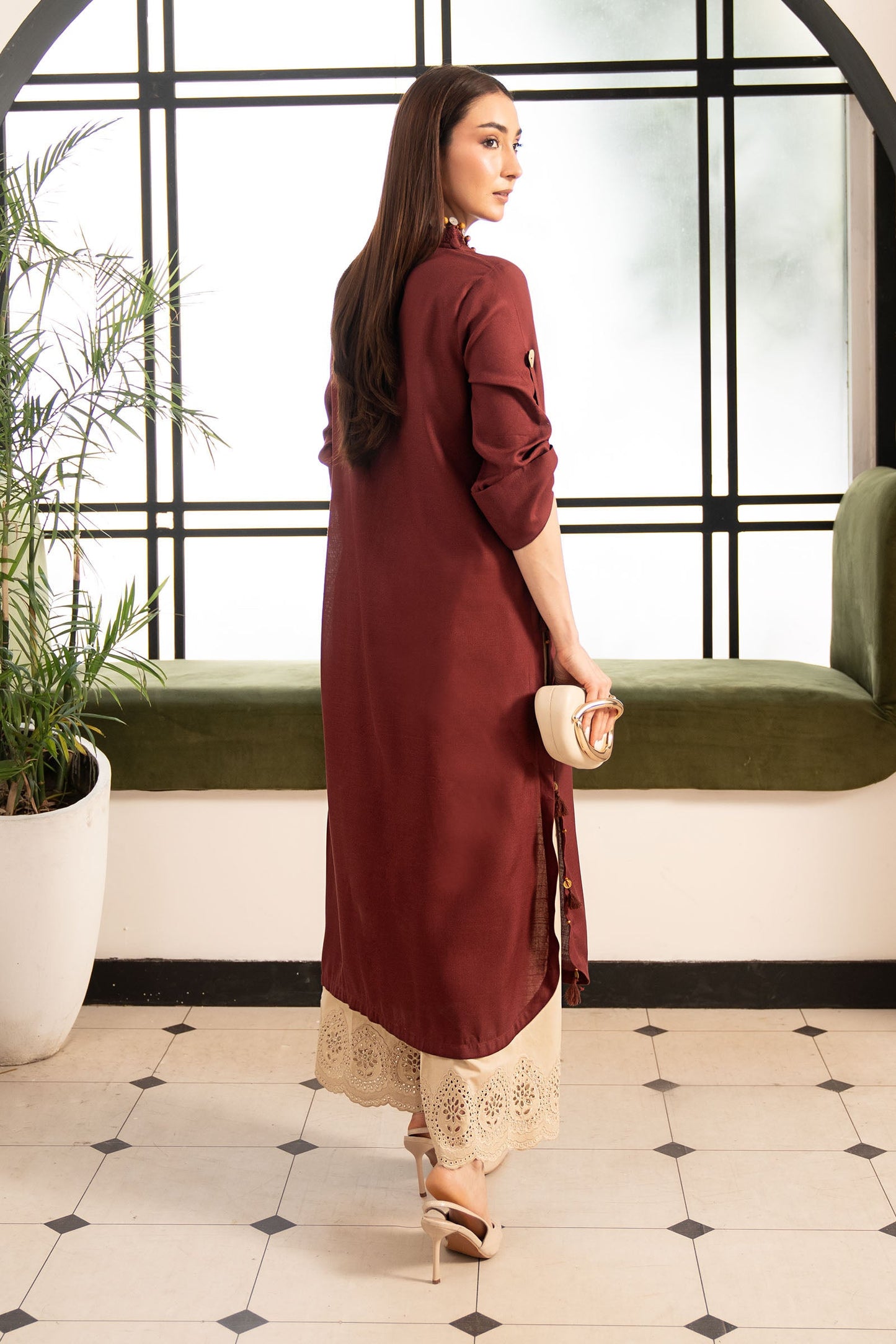 2 Piece Embroidered Lawn Suit
