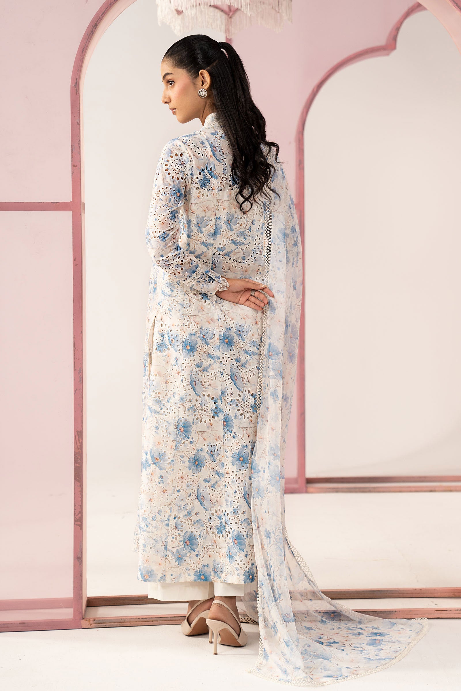 3 Piece Embroidered Lawn Suit