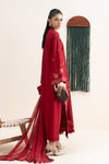 3 Piece Embroidered Arabic Lawn Suit