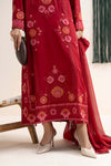 3 Piece Embroidered Arabic Lawn Suit