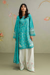 3 Piece Embroidered Dobby Lawn Suit
