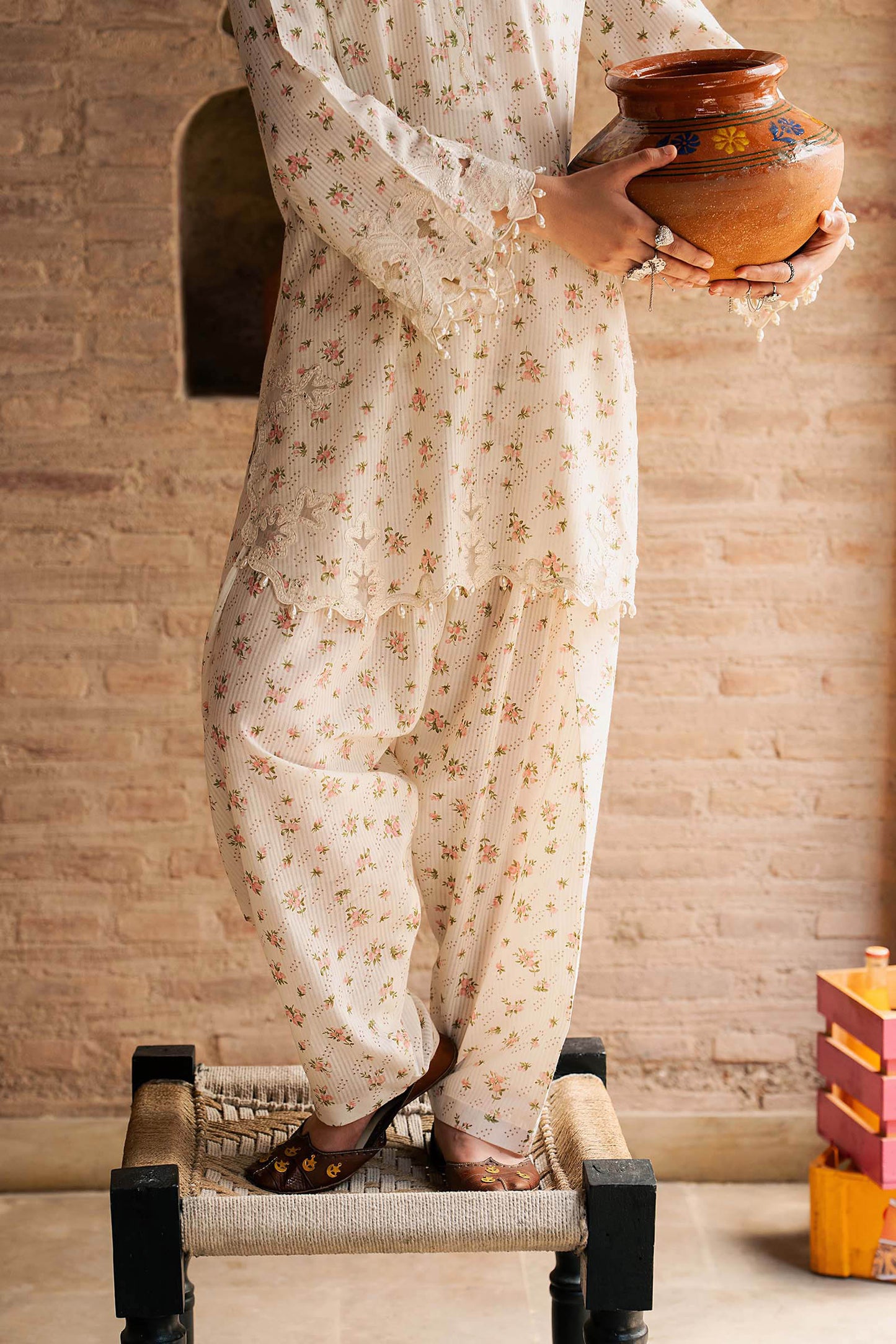 2 Piece Embroidered Lawn Suit