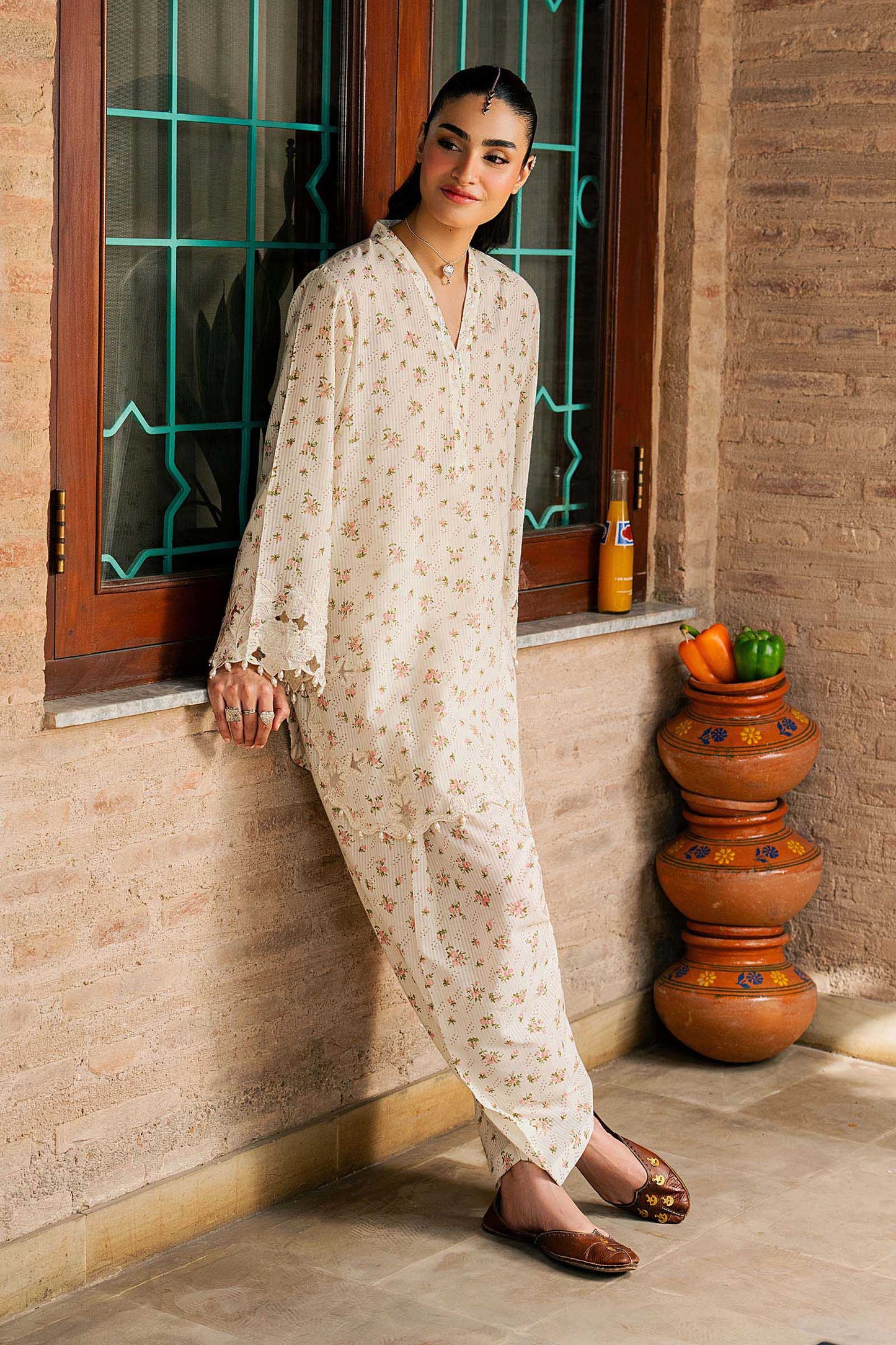 2 Piece Embroidered Lawn Suit