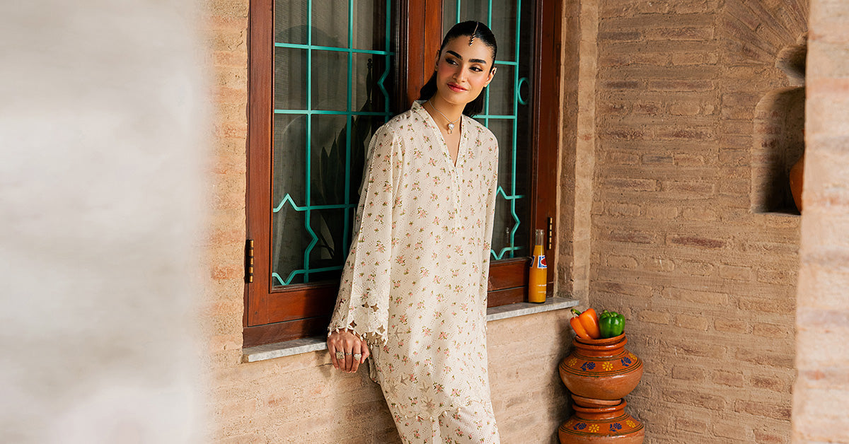 2 Piece Embroidered Lawn Suit