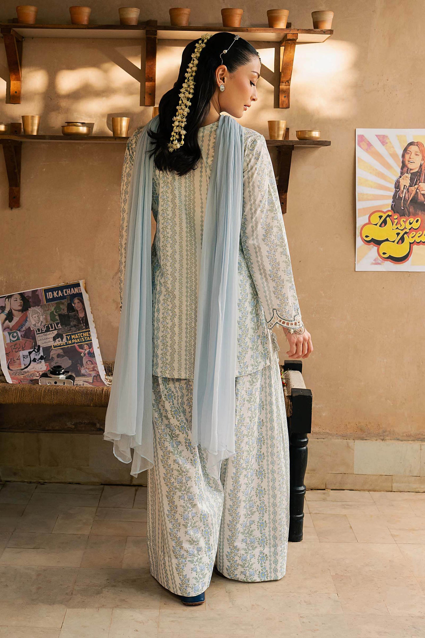 3 Piece Embroidered Lawn Suit