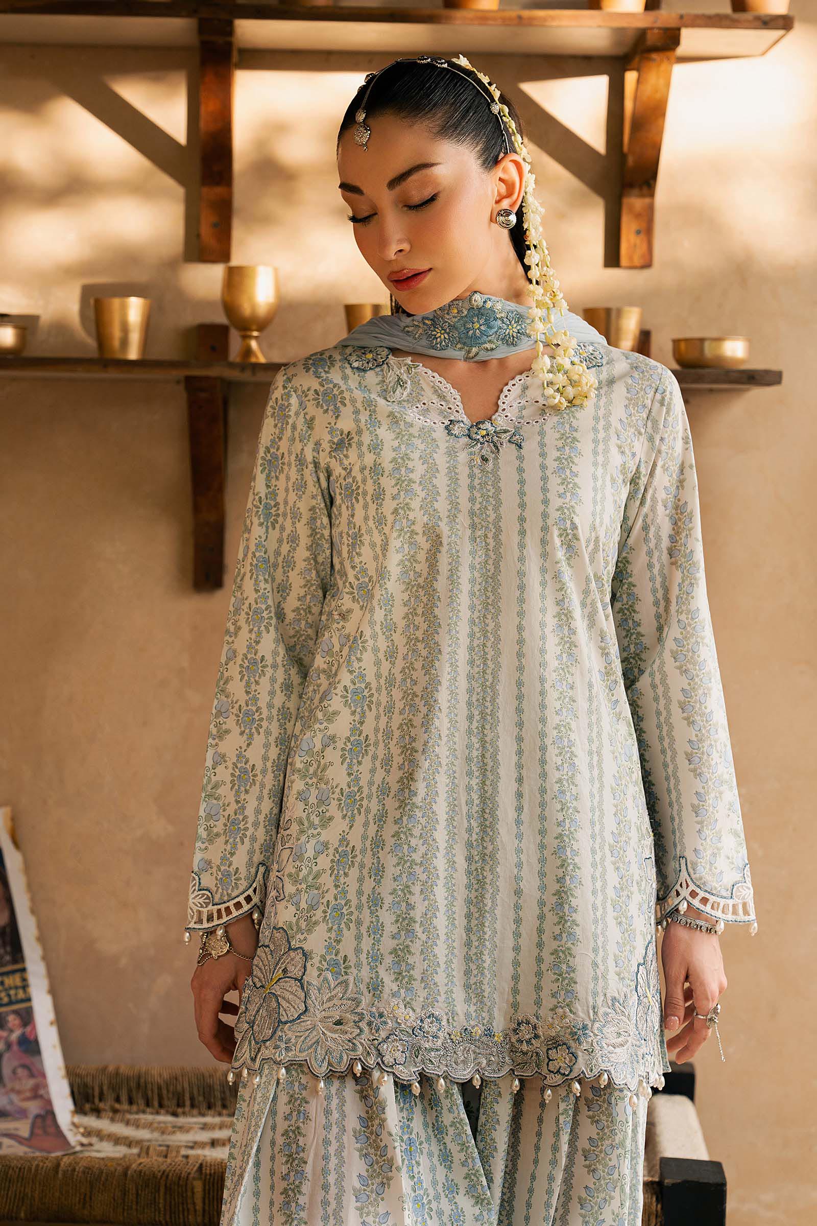 3 Piece Embroidered Lawn Suit