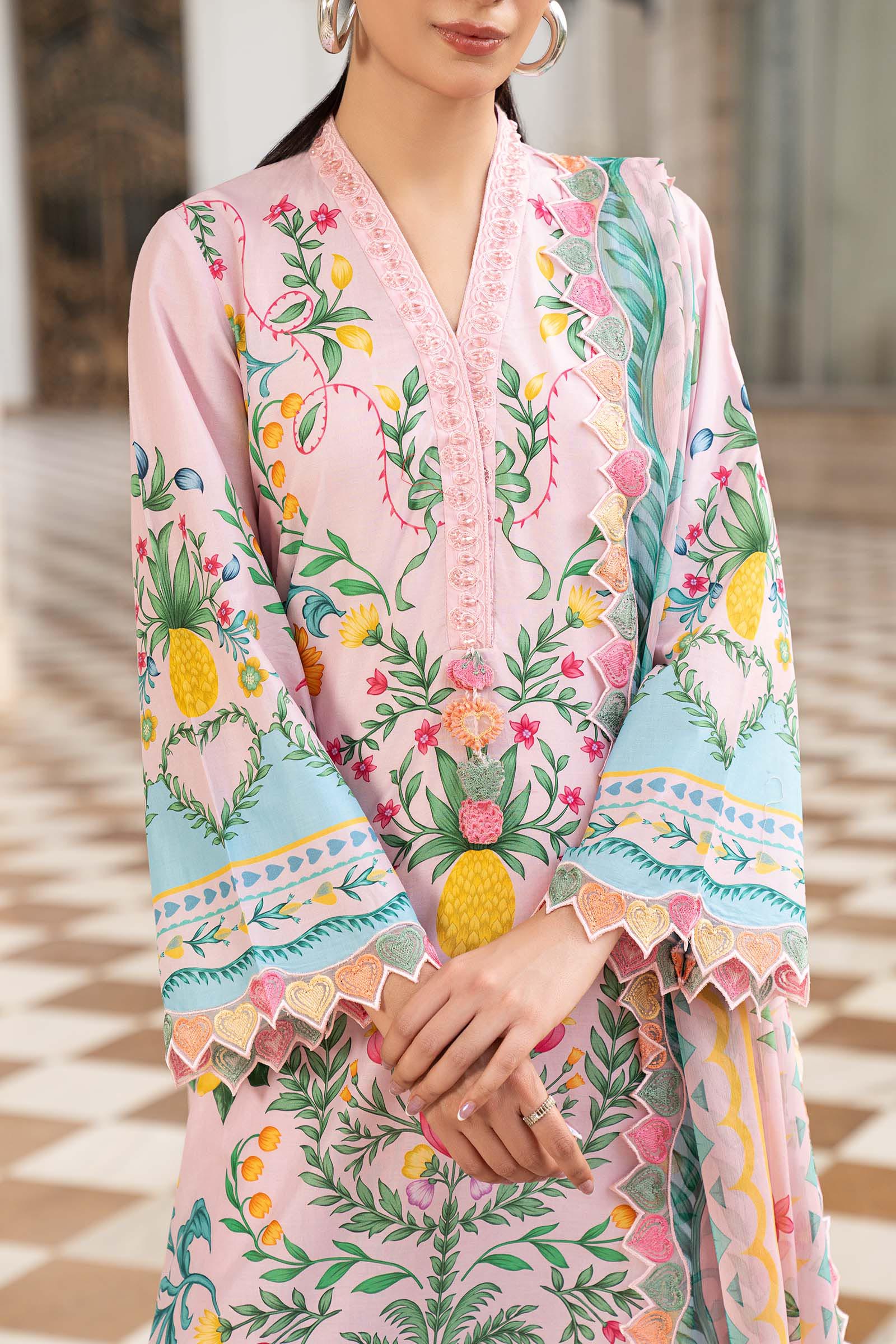 3 Piece Embroidered Lawn Suit