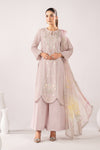 3 Piece Embroidered Dobby Jacquard Suit