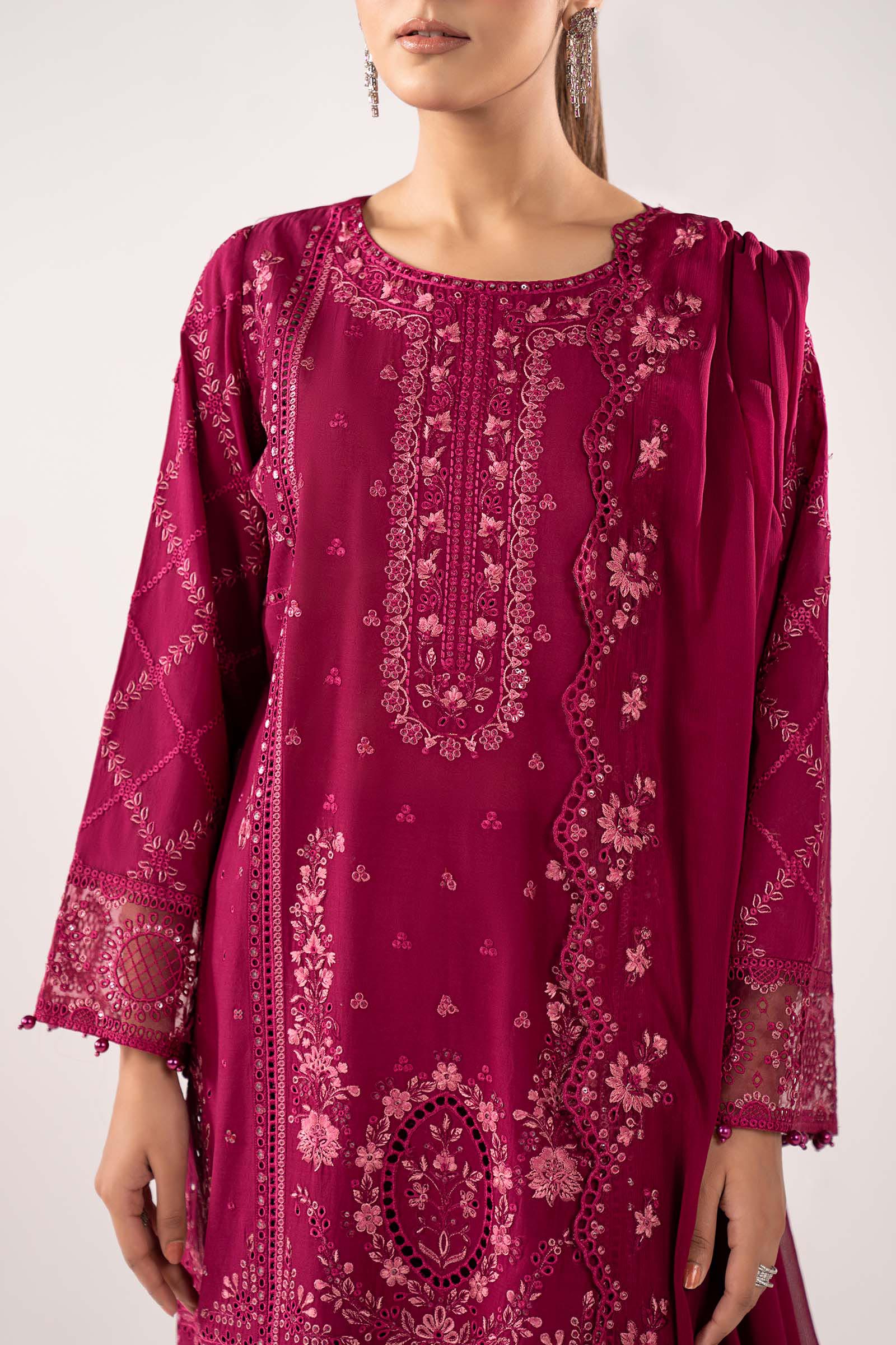 3 Piece Embroidered Lawn Suit