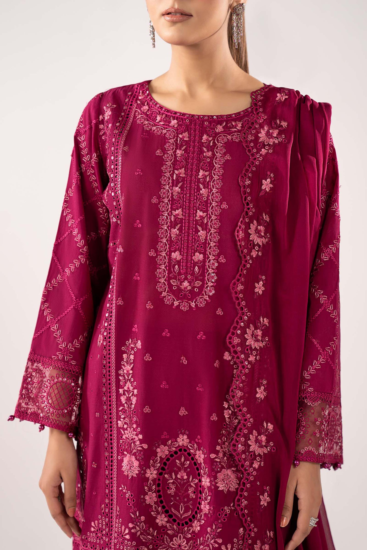 3 Piece Embroidered Lawn Suit