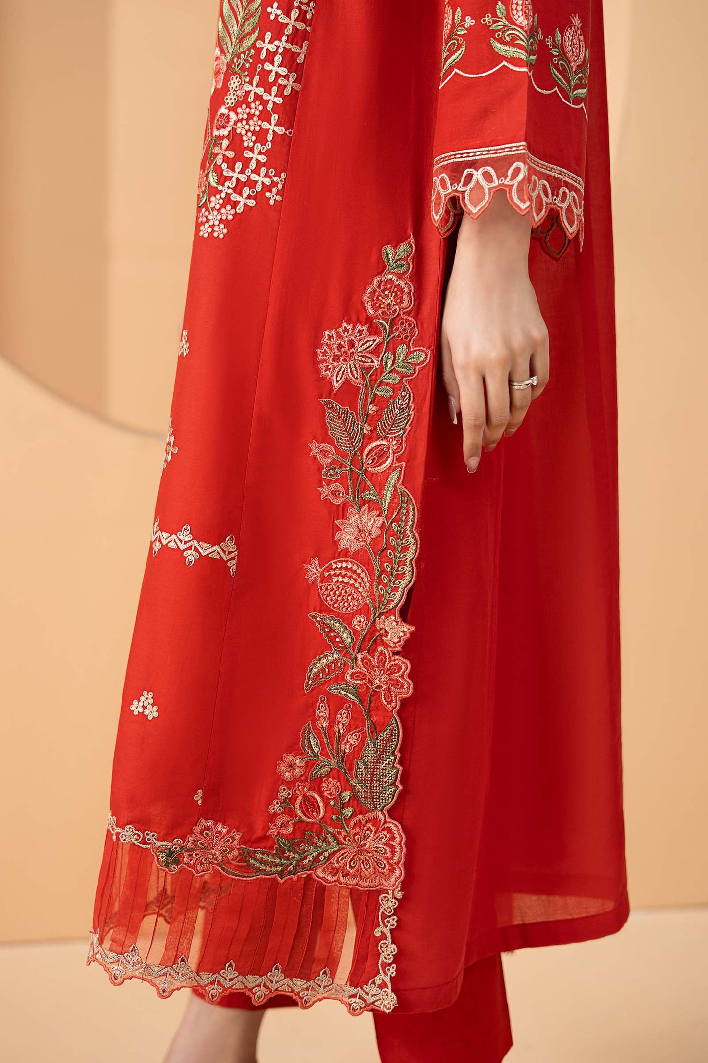 3 Piece Embroidered Lawn Suit