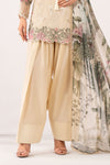 3 Piece Embroidered Dobby Lawn Suit