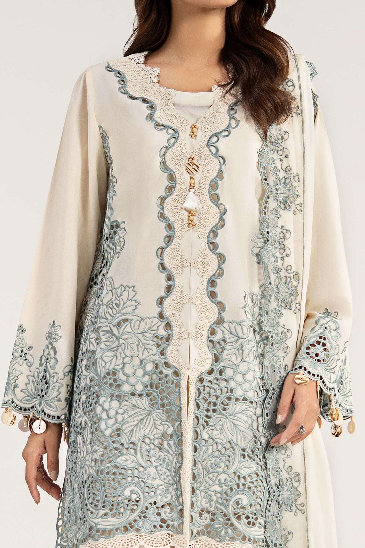 3 Piece Embroidered Lawn Suit