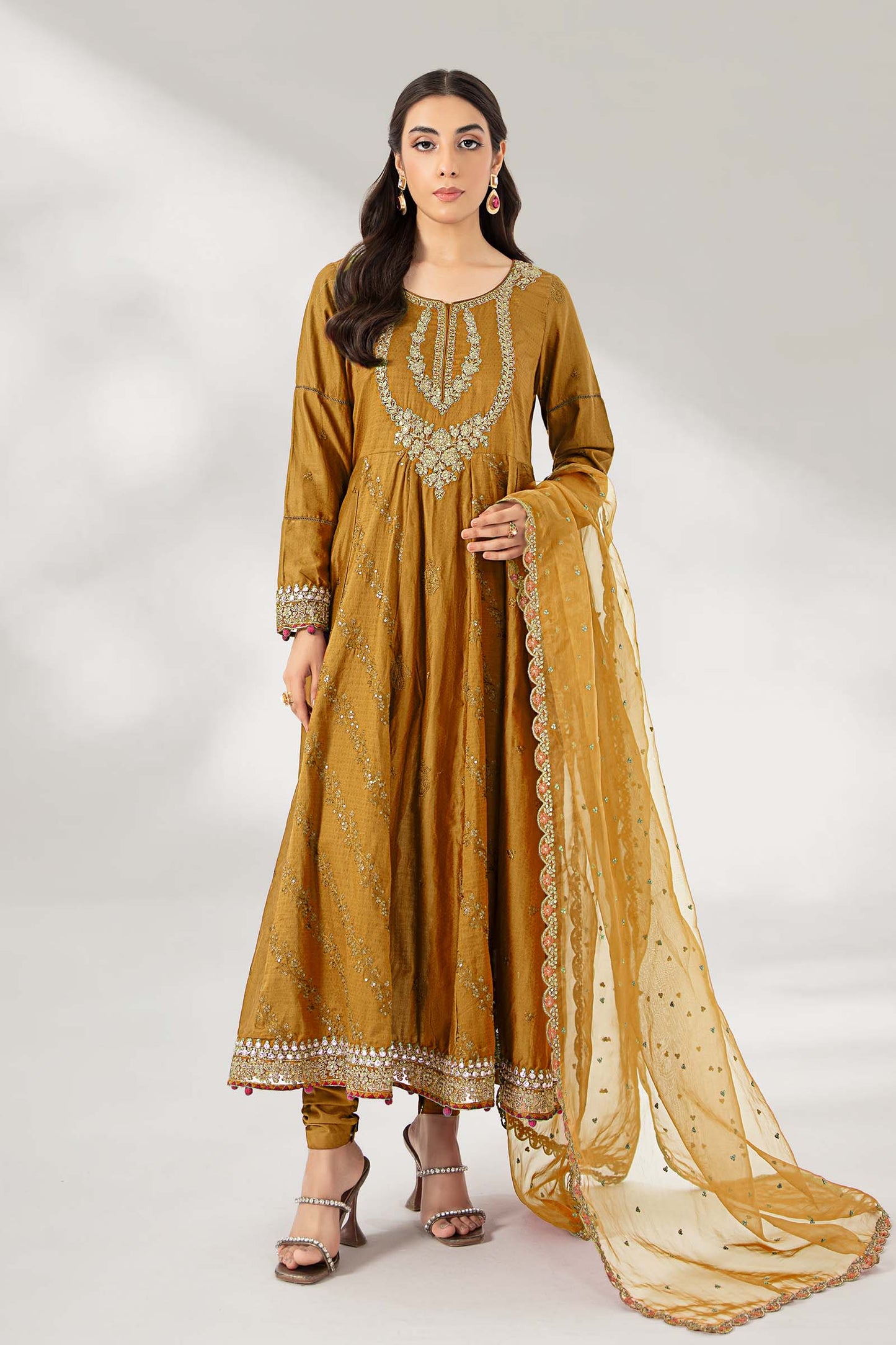 3 Piece Embroidered Lawn Suit