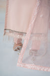 3 Piece Embroidered Self Jacquard Suit