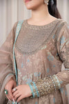 3 Piece Dyed Jacquard Broshia Suit