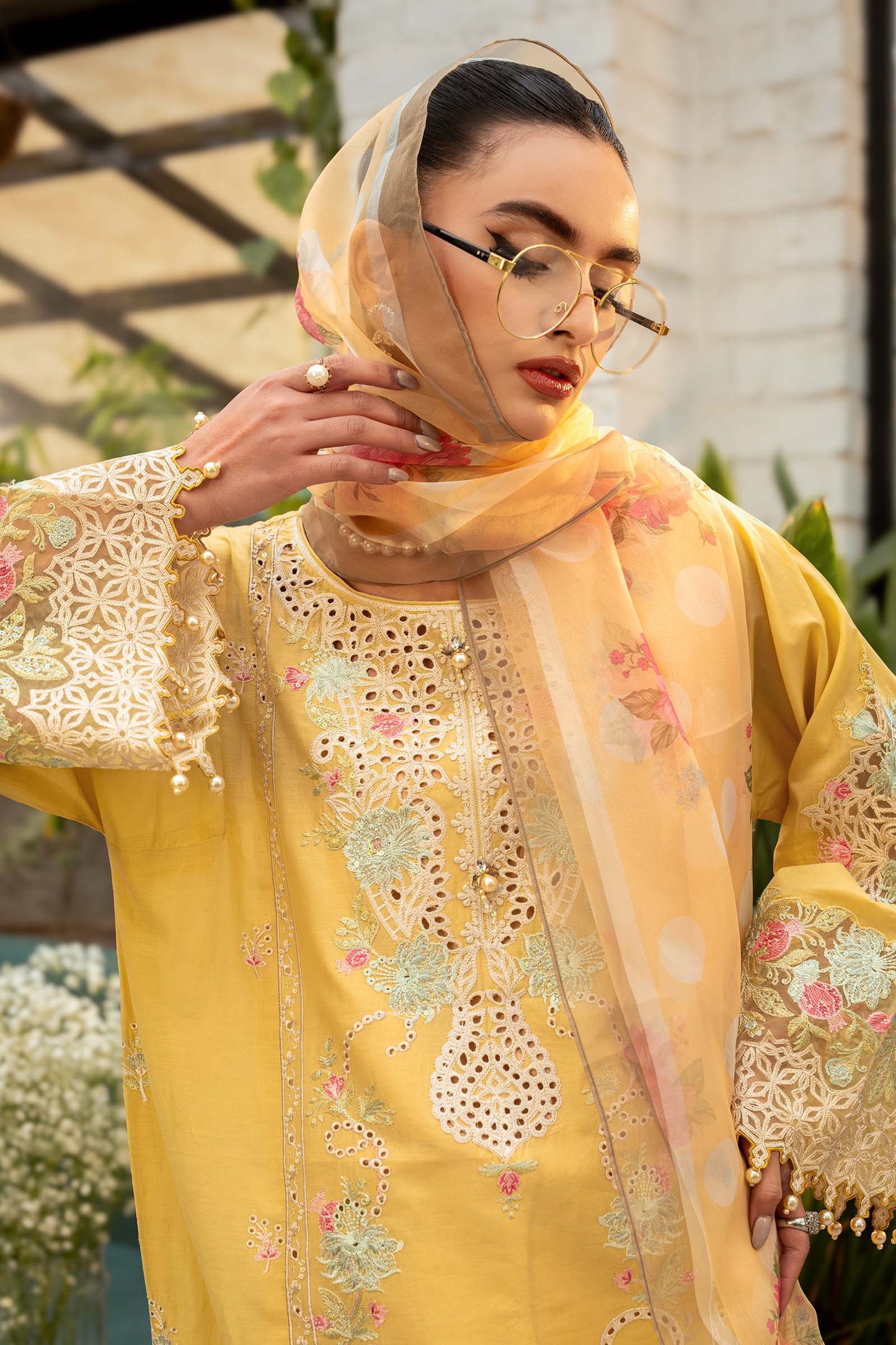 3 Piece Embroidered Lawn Suit