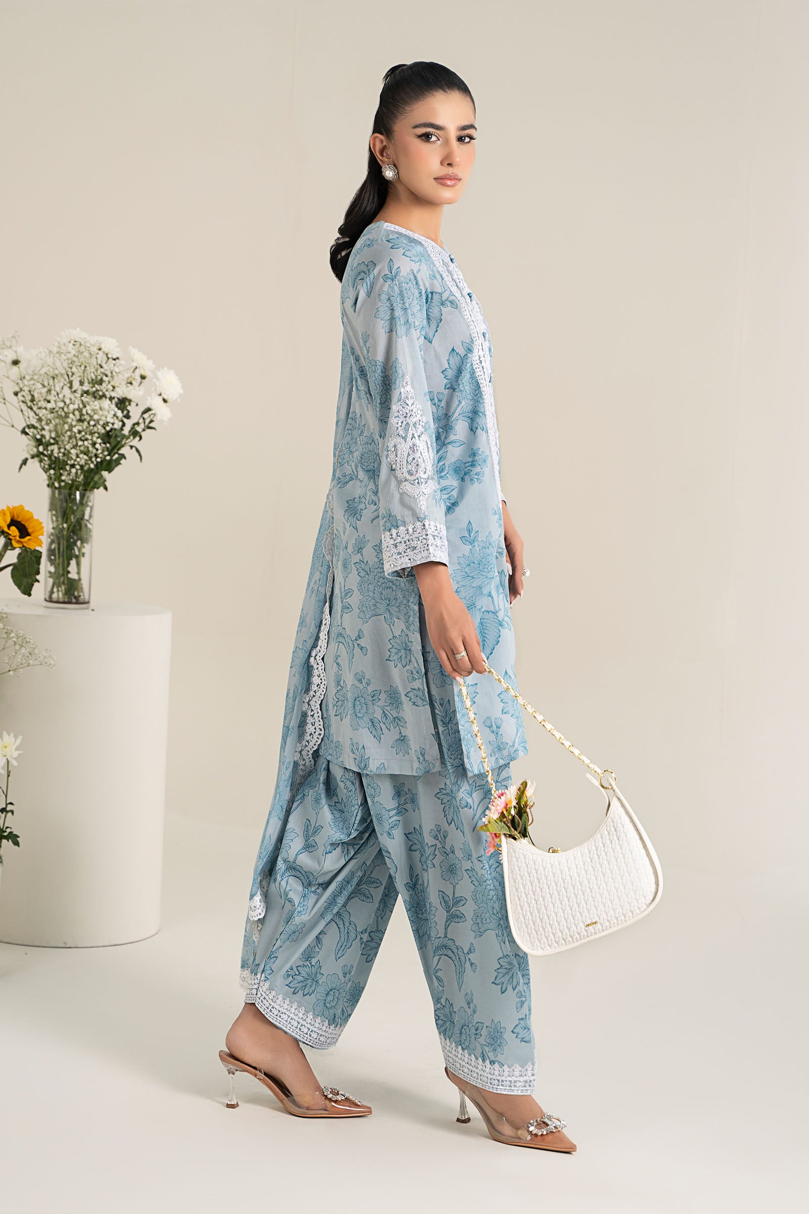 3 Piece Printed Lawn Suit