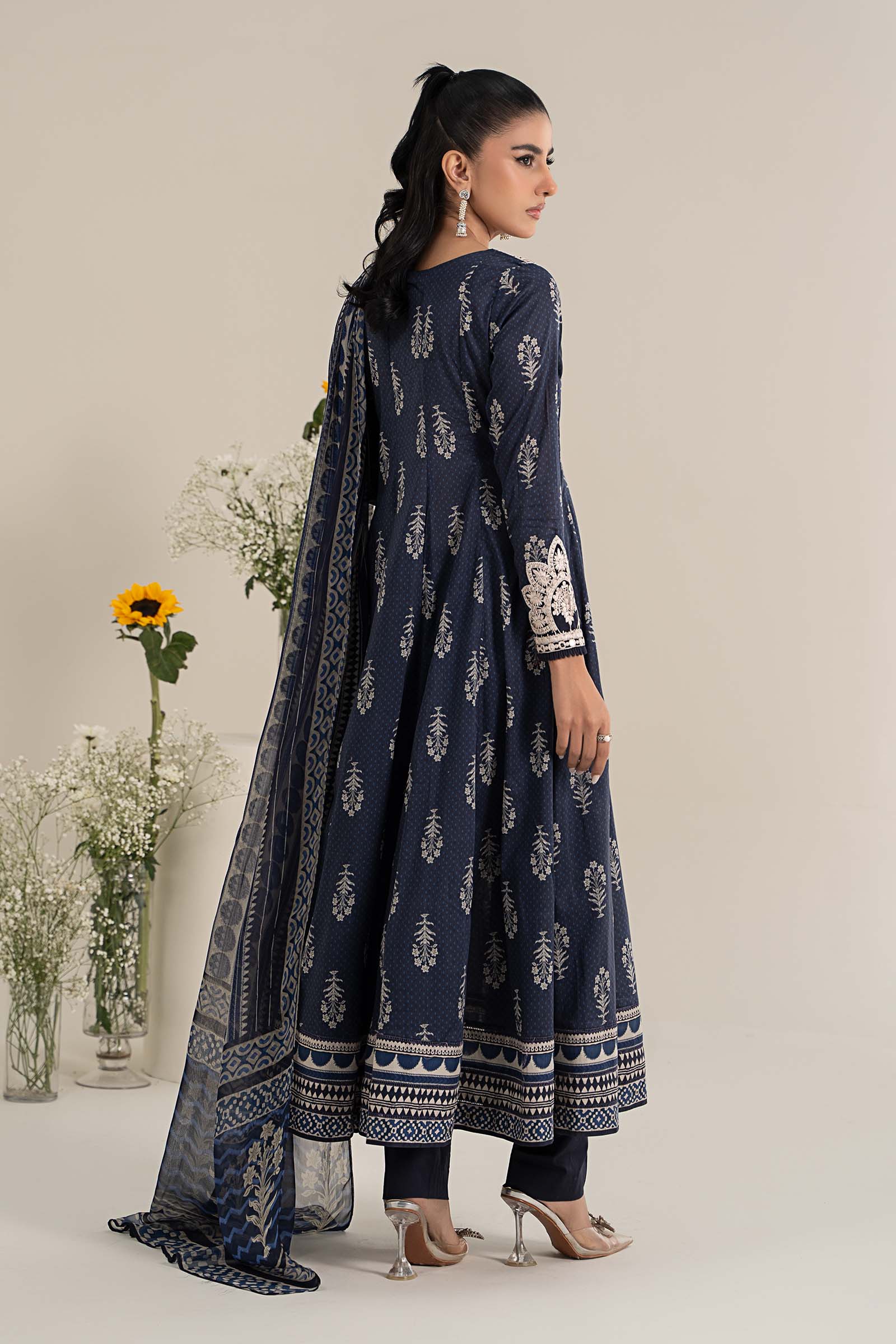 3 Piece Printed Lawn Suit