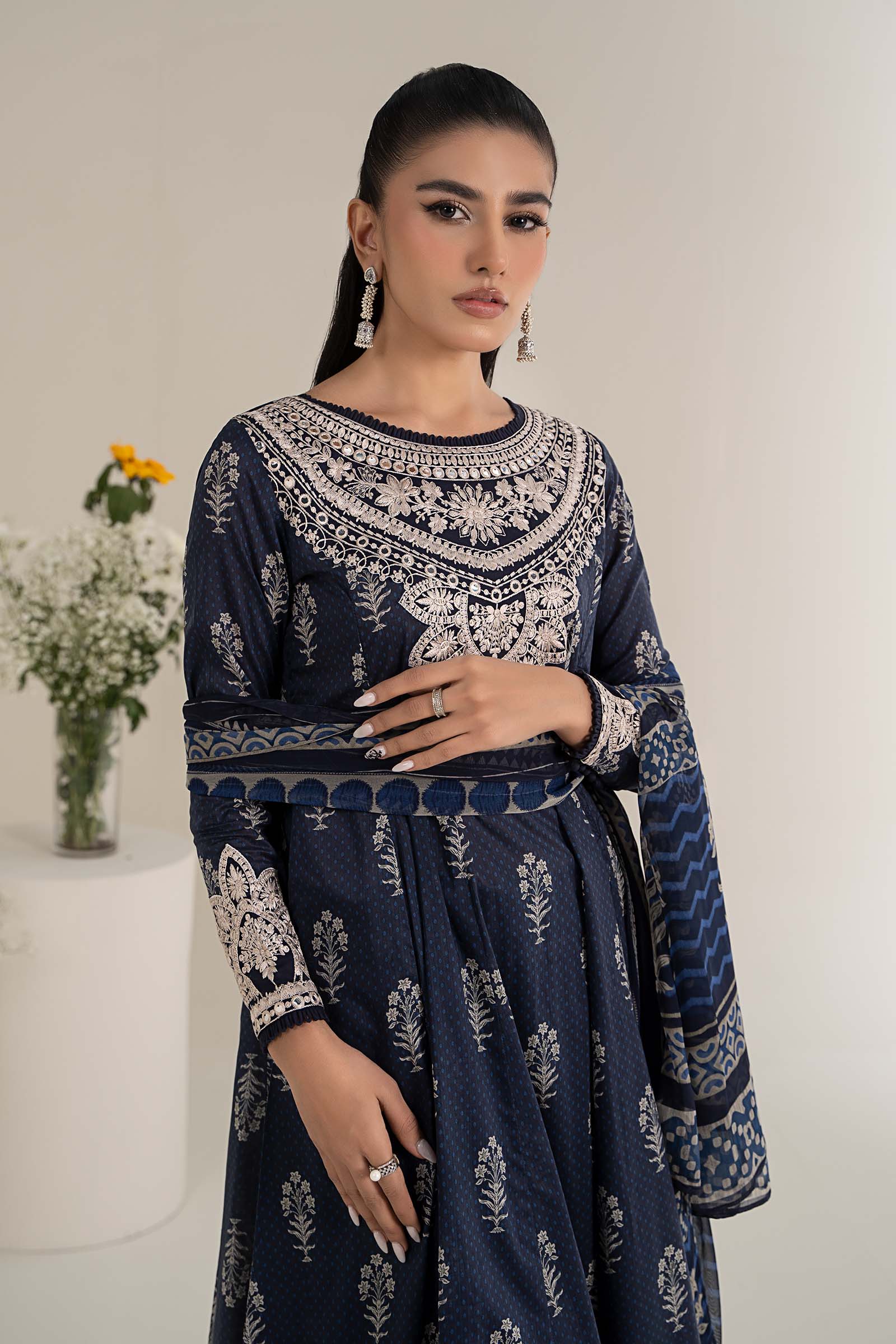 3 Piece Printed Lawn Suit