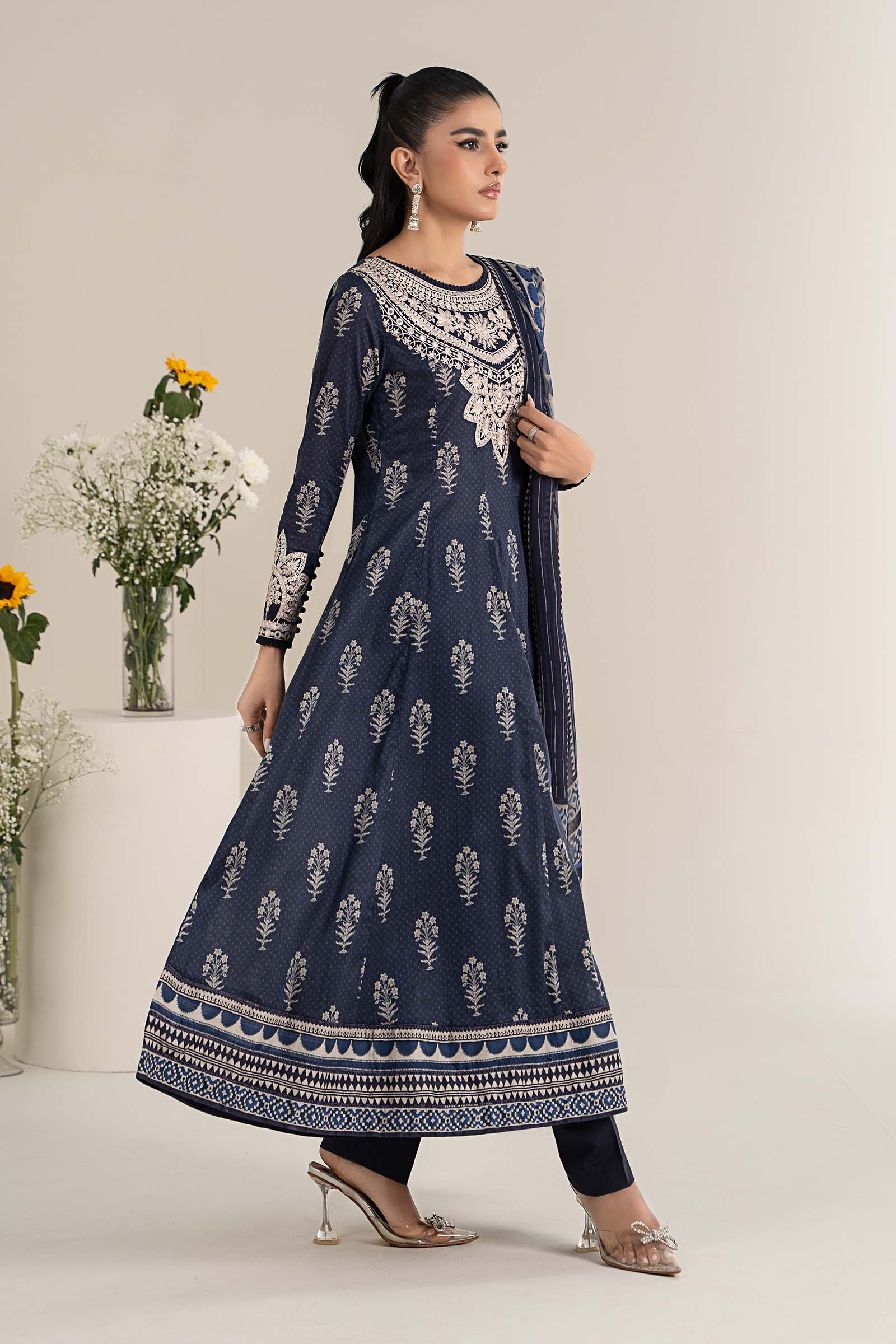 3 Piece Printed Lawn Suit