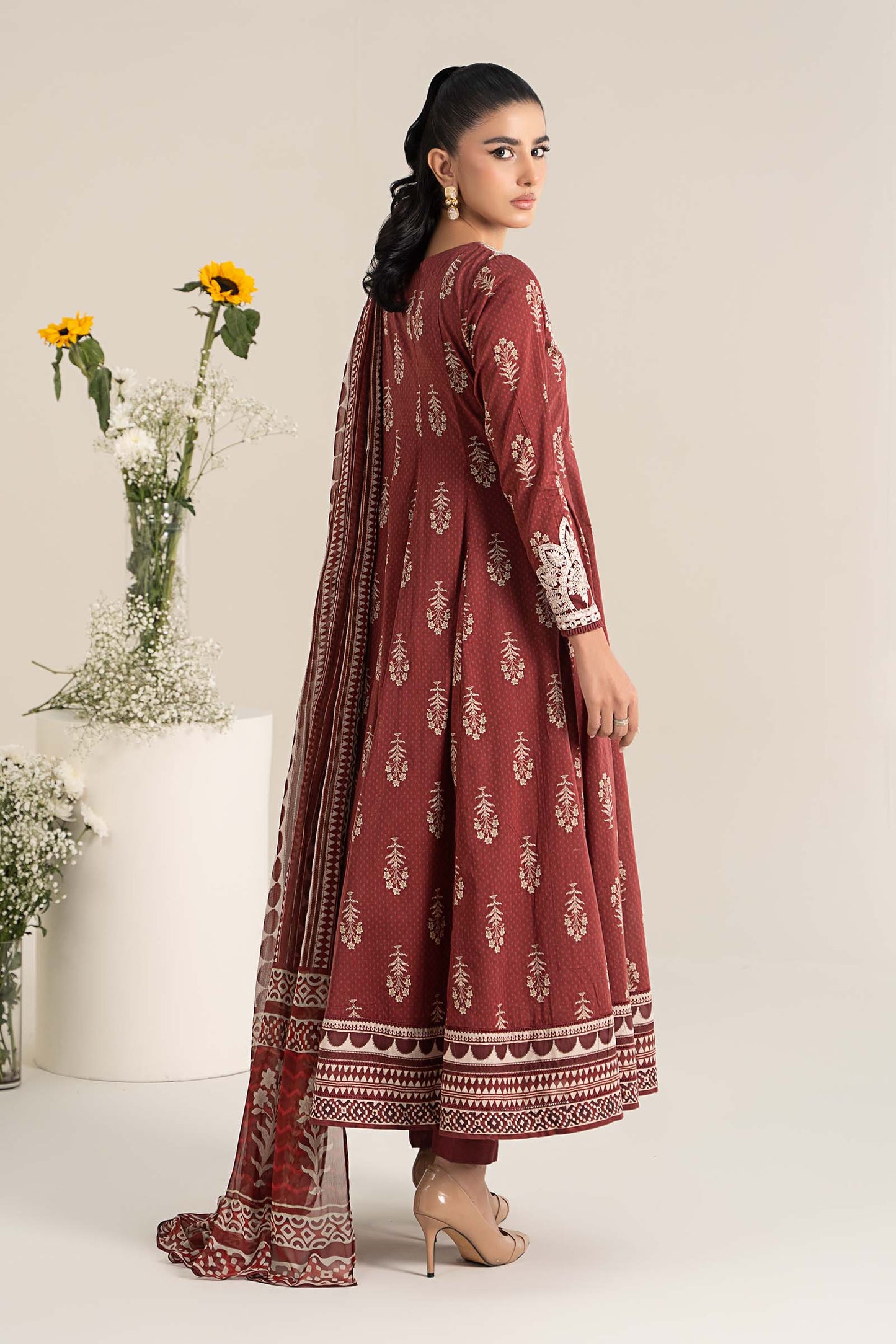 3 Piece Printed Lawn Suit