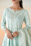 3 Piece Embroidered Dobby Lawn Suit