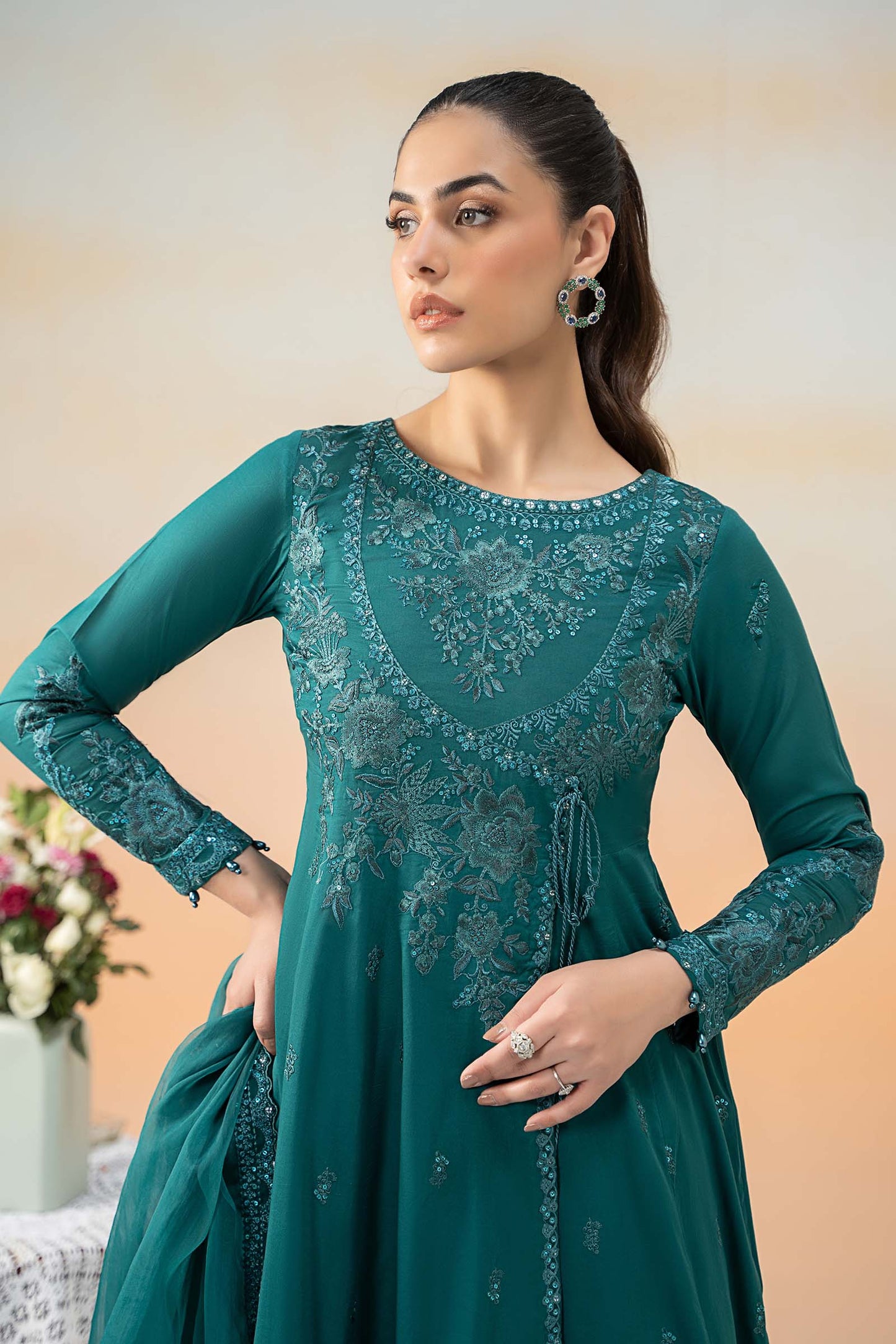 3 Piece Embroidered Lawn Suit