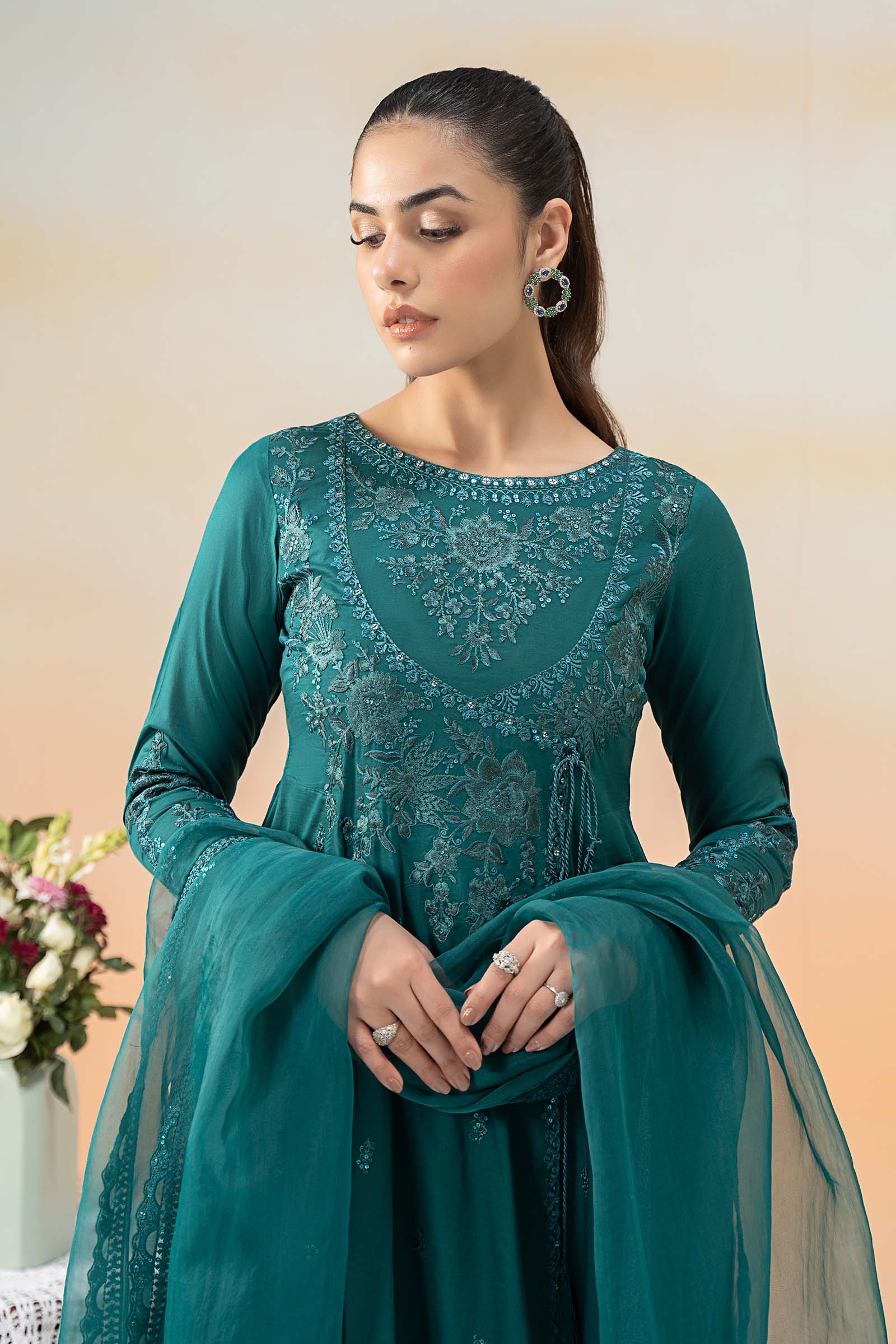3 Piece Embroidered Lawn Suit