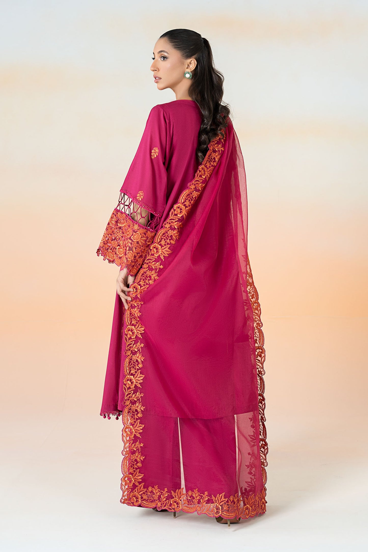 3 Piece Embroidered Lawn Suit