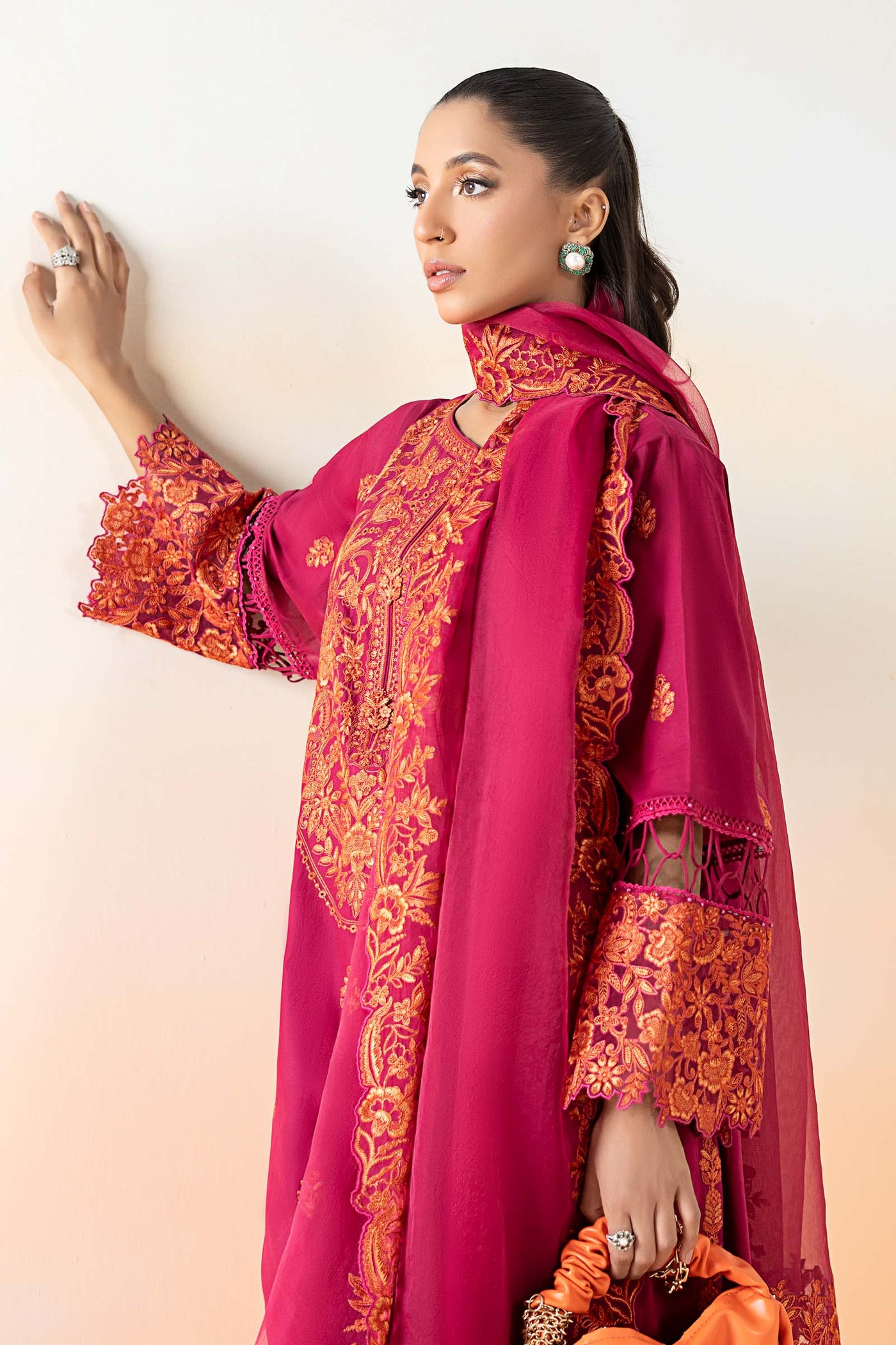 3 Piece Embroidered Lawn Suit