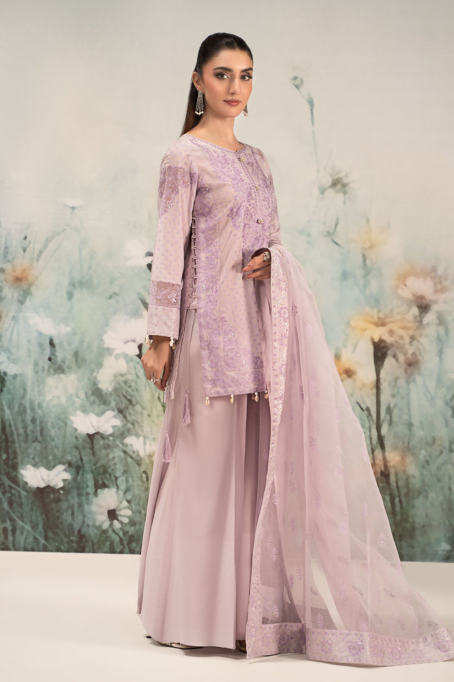 3 Piece Embroidered Lawn Suit