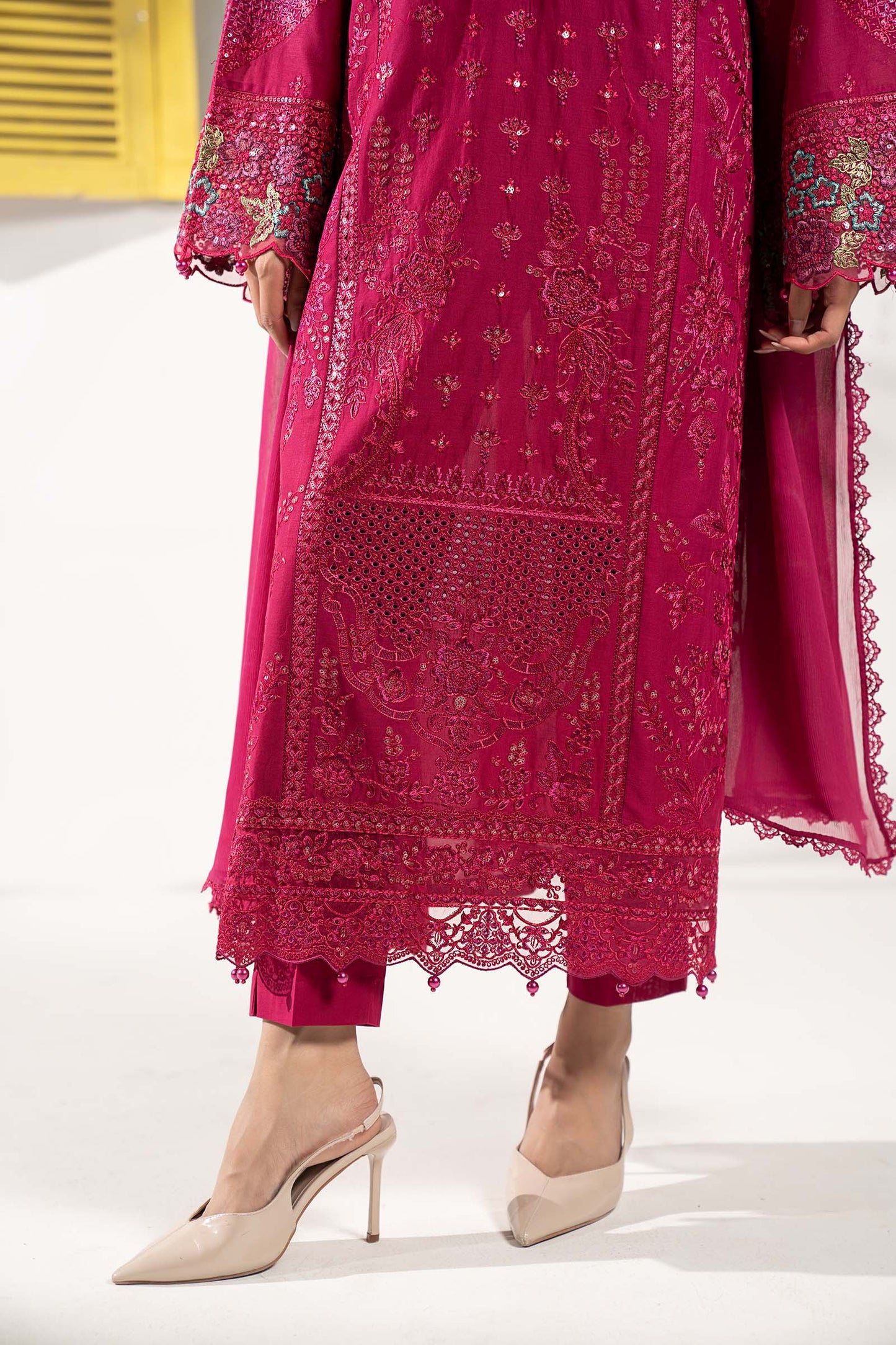 3 Piece Embroidered Lawn Suit