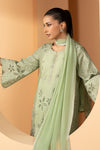 3 Piece Embroidered Dobby Lawn Suit