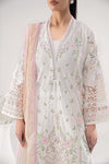 3 Piece Embroidered Dobby Lawn Suit
