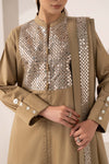 3 Piece Embroidered Dobby Lawn Suit