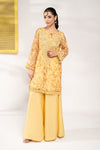 3 Piece Embroidered Cotton Net Suit