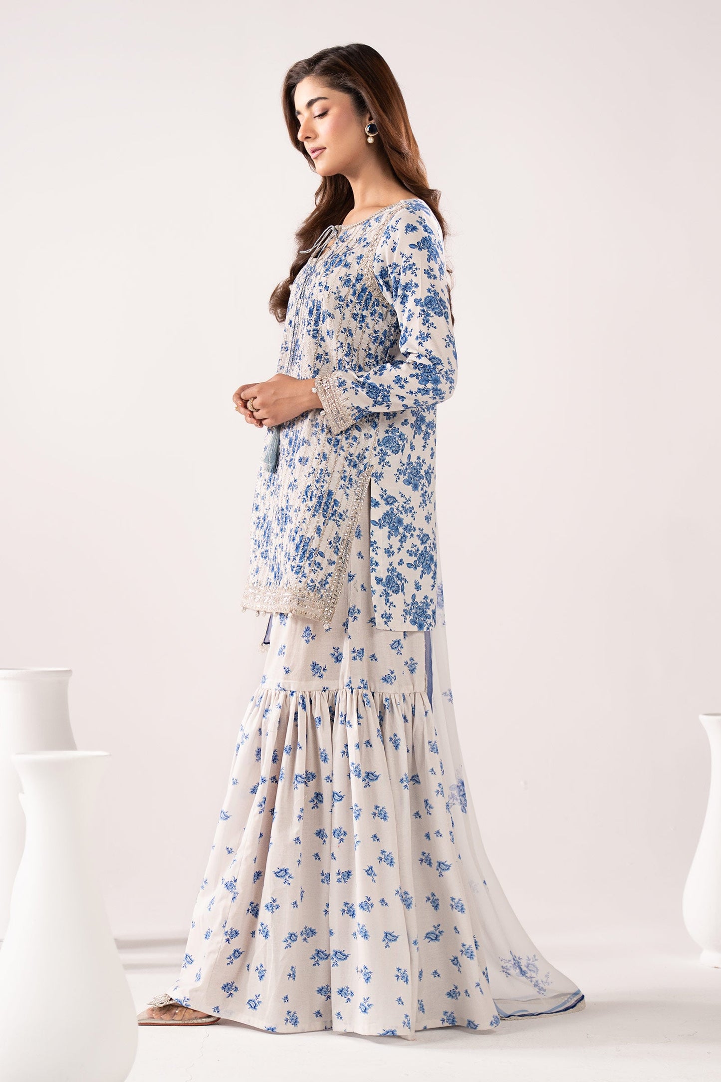 3 Piece Embroidered Lawn Suit