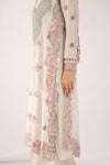 3 Piece Embroidered Paper Cotton Suit