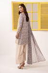3 Piece Embroidered Silk Suit