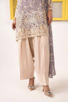 3 Piece Embroidered Silk Suit